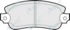 APEC braking PAD487 Brake Pad Set, disc brake